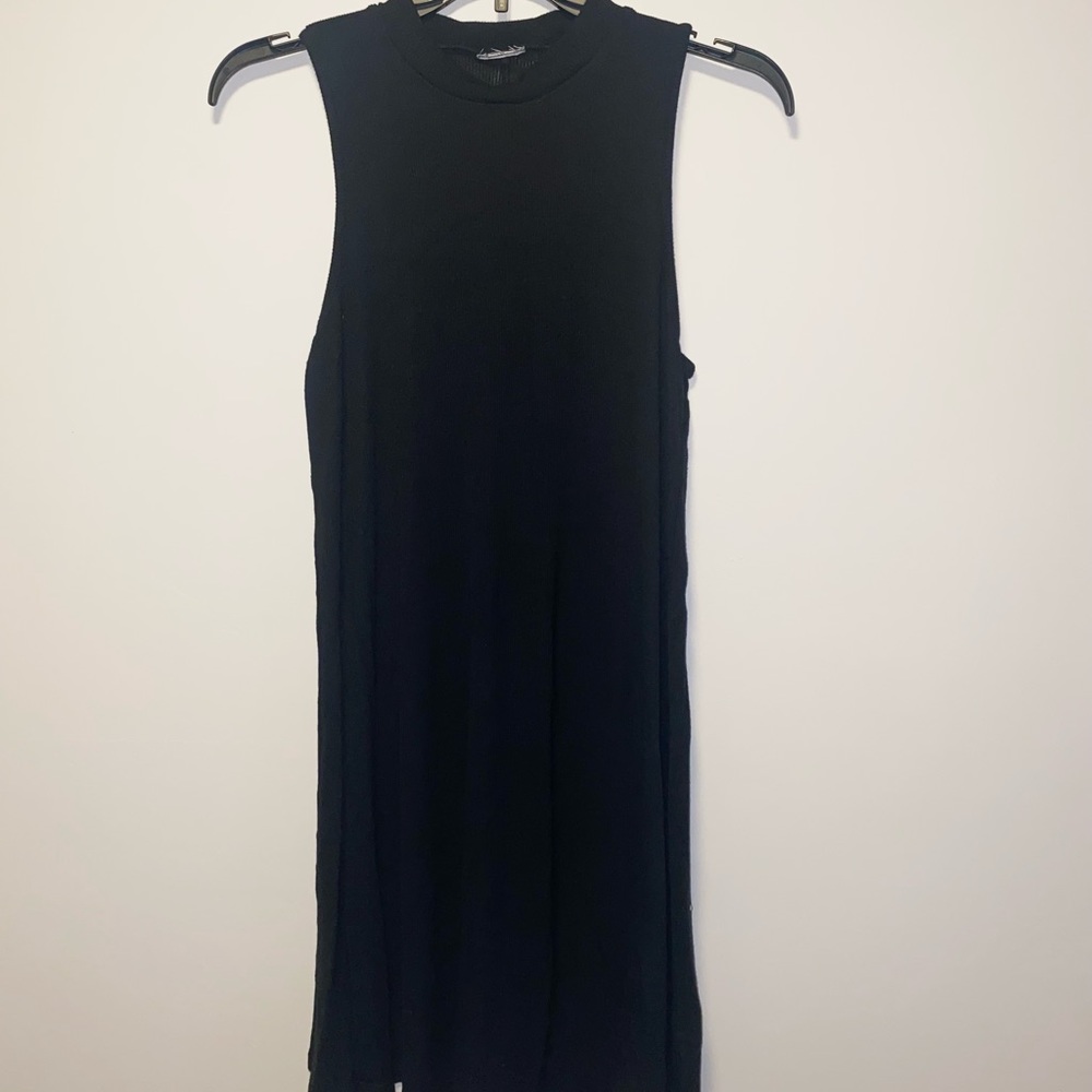 Mystery Black Rayon Dress